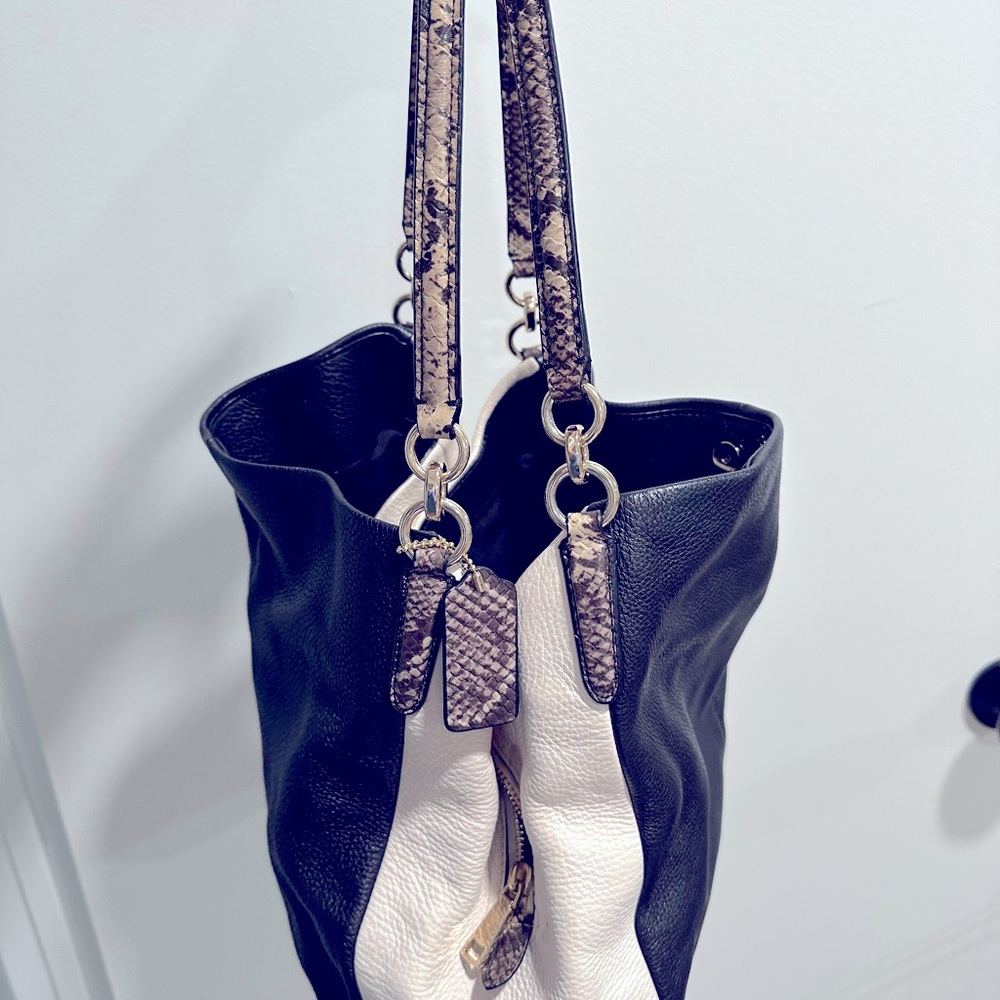 Medium + size Coach bag